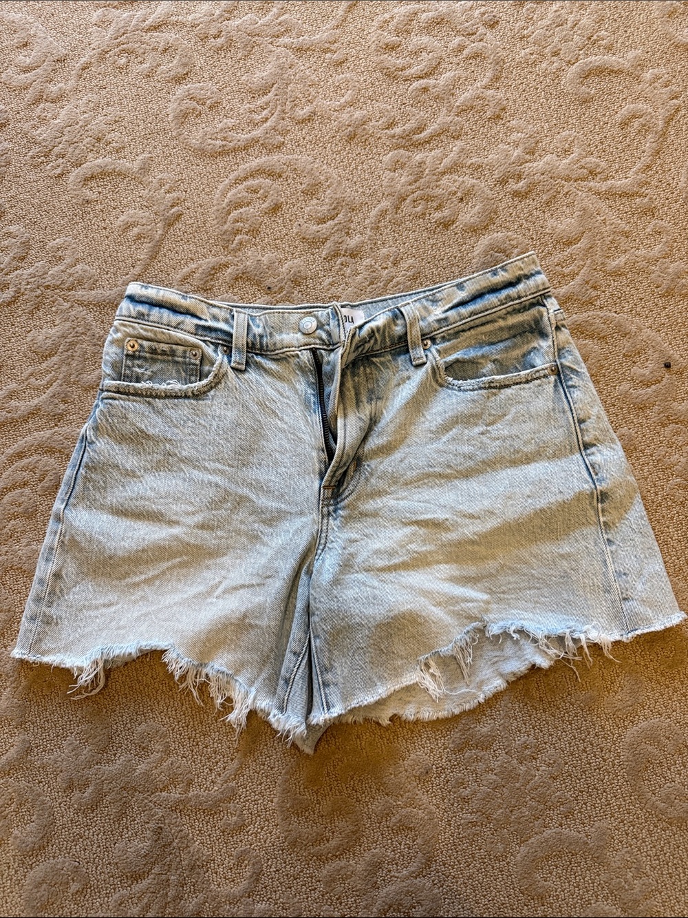 Pistola Women’s Light Wash Denim Cutoff Shorts - Casual Summer Style